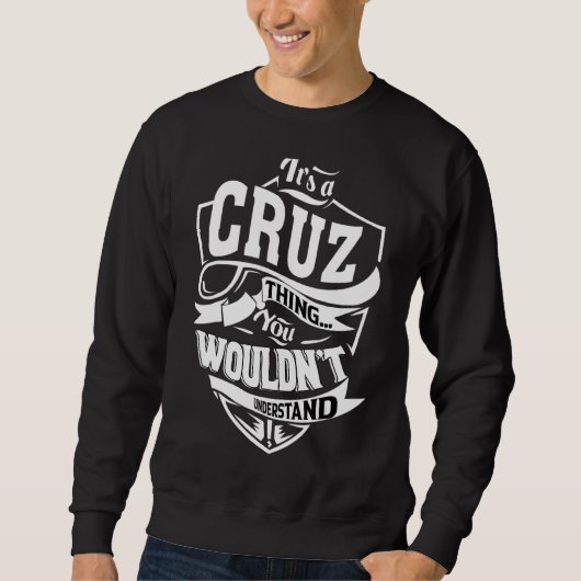 Het is een Cruz ding Trui (Voorkant)