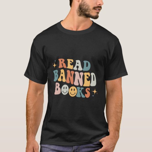 Het is een dag om verboden boeken en literatuur te t-shirt (Voorkant)