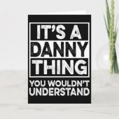 Het is een Danny-ding dat je niet zou begrijpen Da Kaart (Voorkant)