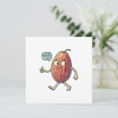 Het is een date kaart (Staand voorkant)