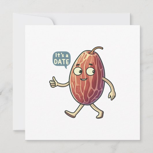 Het is een date kaart (Voorkant)