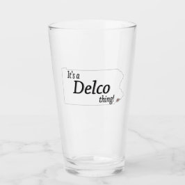 Het is een DELCO-ding! Glas