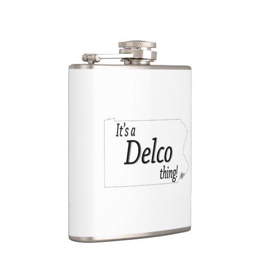 Het is een DELCO-ding! Heupfles (Rechts)