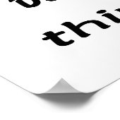 Het is een denim ding! poster (Hoek)