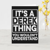 Het is een Derek-ding dat je niet zou begrijpen De Kaart (Gele Bloem)