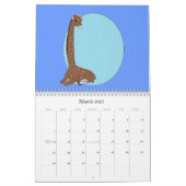 Het is een dierentuin! Meestal Giraffes... Kalender (Mar 2027)