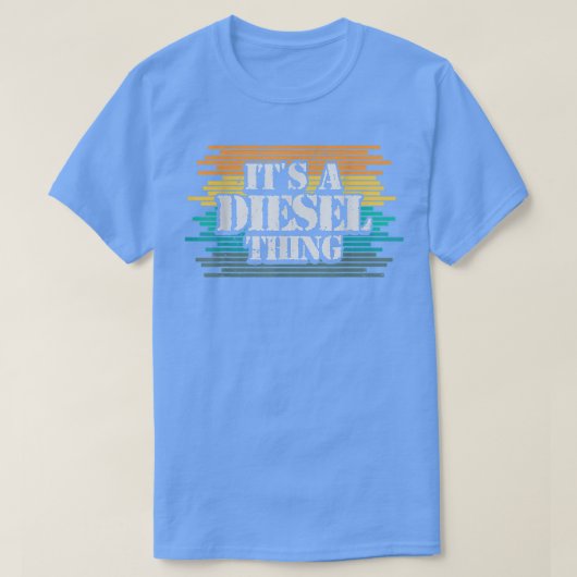 Het is een diesel ding Monster truck fan T-shirt (Design voorkant)