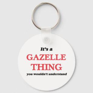 Het is een ding van de Gazelle, zou u niet Sleutelhanger