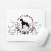 Het is een Dog Muismat (Met muis)