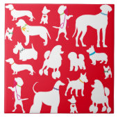 Het is een Dogs-leven Tegeltje (Voorkant)