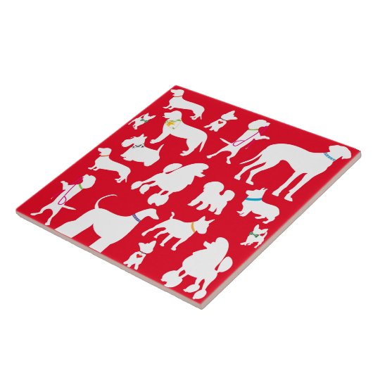 Het is een Dogs-leven Tegeltje (Zijkant)