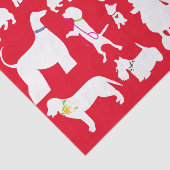 Het is een Dogs-leven Tissuepapier (Detail)