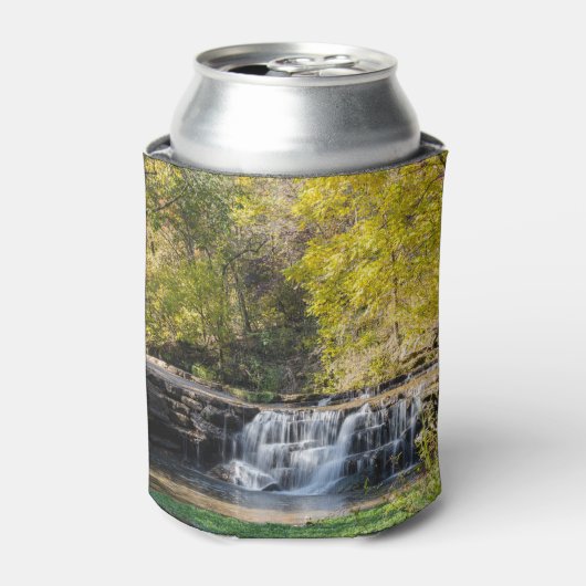 Het is een Dogwood Waterfall Blikjeskoeler (Blikje Voorkant)
