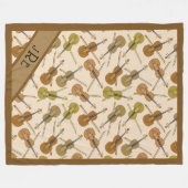 Het is een droom van de Fiddlers! Persoonlijk gewe Fleece Deken (Voorkant (Horizontaal))