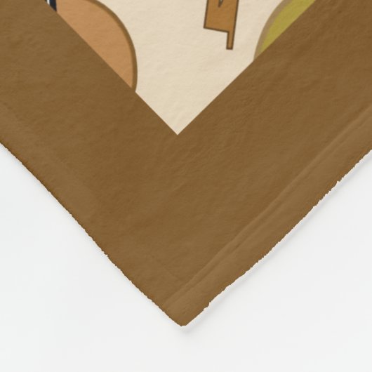 Het is een droom van de Fiddlers! Persoonlijk gewe Fleece Deken (Hoek)