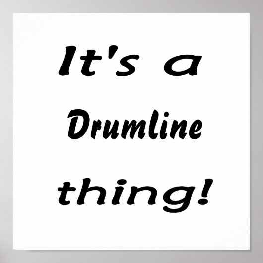 Het is een drumline ding! poster (Voorkant)