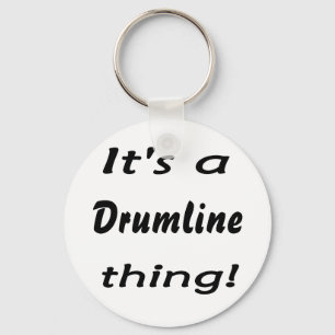 Het is een drumline ding! sleutelhanger