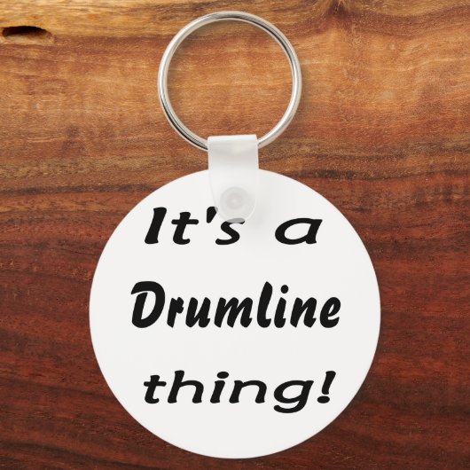 Het is een drumline ding! sleutelhanger (Voorkant)