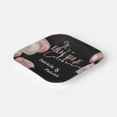 Het is een dubbele viering gezamenlijke verjaardag papieren bordje (Gebogen)