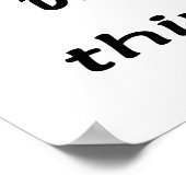 Het is een dubbeltje. poster (Hoek)