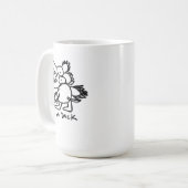 Het is een Duck Koffiemok (Voorkant links)