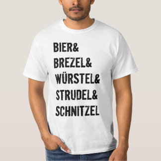 Het is een Duits ding. T-shirt