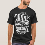 Het is een DUNNE Ding T-shirt (Voorkant)