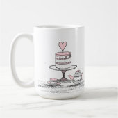 Het is een echte traktatie om je vriend Valentijns Koffiemok (Links)