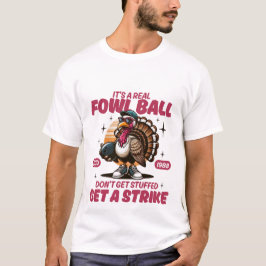 Het is een echte vogelbal t-shirt