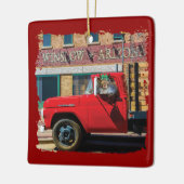 Het is een eekhoorn, mijn Heer Keramisch Ornament (Links)