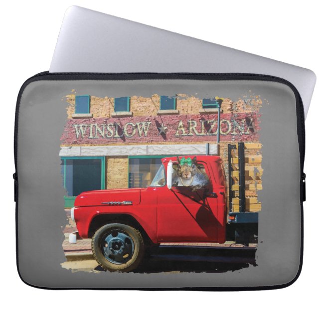 Het is een eekhoorn, mijn Heer Laptop Sleeve (Voorkant)