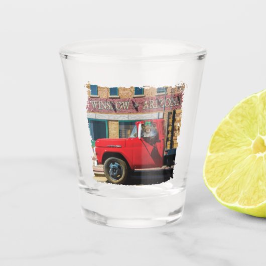 Het is een eekhoorn, mijn Heer Shot Glas (Voorkant)