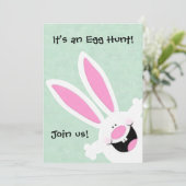 Het is een Egg Hunt, doe mee met paaseieren Hunt I Kaart (Staand voorkant)