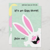 Het is een Egg Hunt, doe mee met paaseieren Hunt I Kaart (Voorkant / Achterkant)