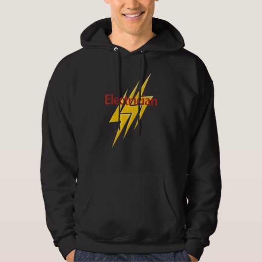 Het is een elektricien #3 hoodie (Voorkant)