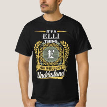 Het is een Elli-ding dat je niet kunt begrijpen