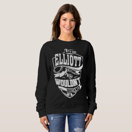 Het is een Elliott ding Trui (Voorkant volledig)