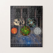 Het is één en één Zeroes helemaal omlaag 252 stuk Legpuzzel (Verticaal)