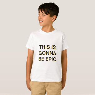 Het is een Epic Unisex Kinder T-shirt