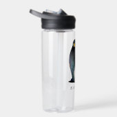 Het is een familie van pinguïns waterverf tekening waterfles (Rechts)