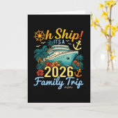 Het is een familiereis 2026 kaart (Gele Bloem)