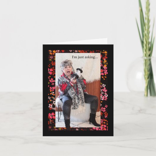 Het is een fantastisch idee om herfsten op de vloe kaart (Voorkant)