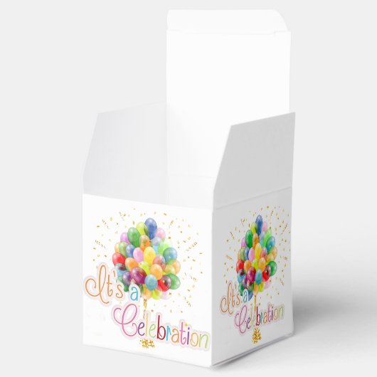 Het is een feest bedankdoosjes (Geopend)