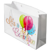 Het Is Een Feest Groot Cadeauzakje (Achterkant Gekanteld)