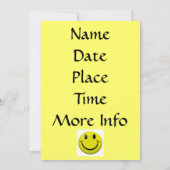 Het is een feest! Uitnodiging (Achterkant)