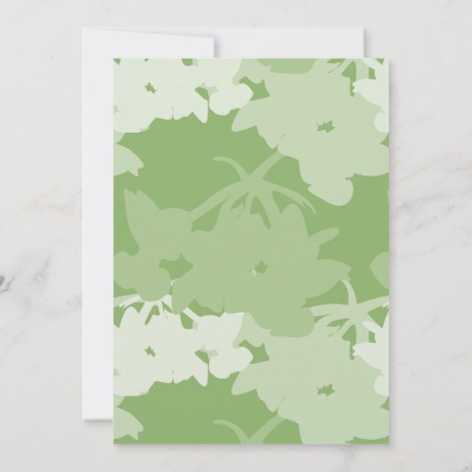 Het is een feestelijke Oranje Monarch Butterfliy B Kaart (Achterkant)