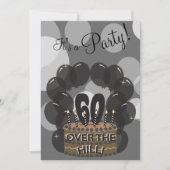 Het is een feestje | DIY-naam | 60e verjaardag Kaart (Voorkant)