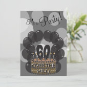 Het is een feestje | DIY-naam | 60e verjaardag Kaart (Staand voorkant)