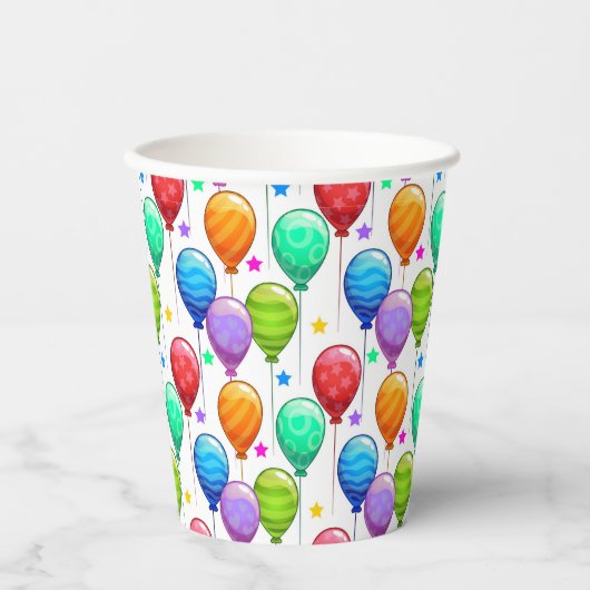 Het is een feestje om te vieren papieren bekers (Voorkant)