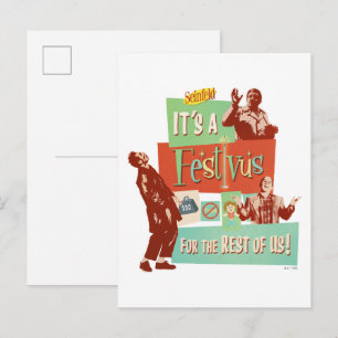 Het is een Festivus voor de rest van ons Briefkaart